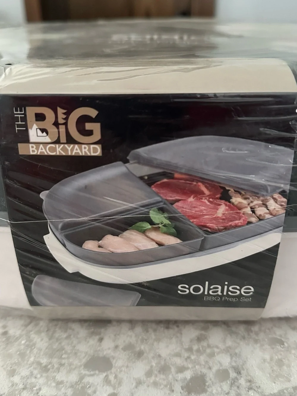 Solaise BBQ Prep Set - Black
